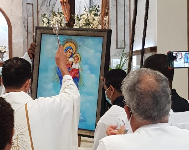 bendicion imagen Nuestra Señora del Santisimo Sacramento